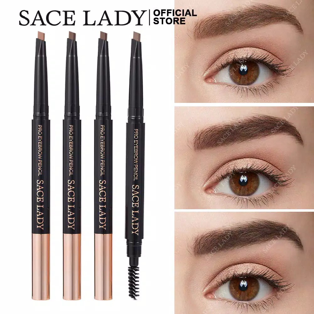 Rekomendasi Terbaik [BISA COD] 100% ORI SACE LADY Eyebrow Tahan Lama &
Anti Air Pensil Alis Putar Otomatis Eye Cosmetics