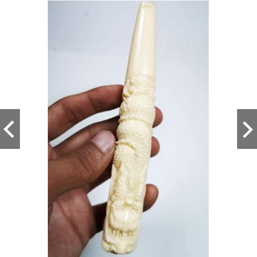 Pipa Cangklong Ukir Naga