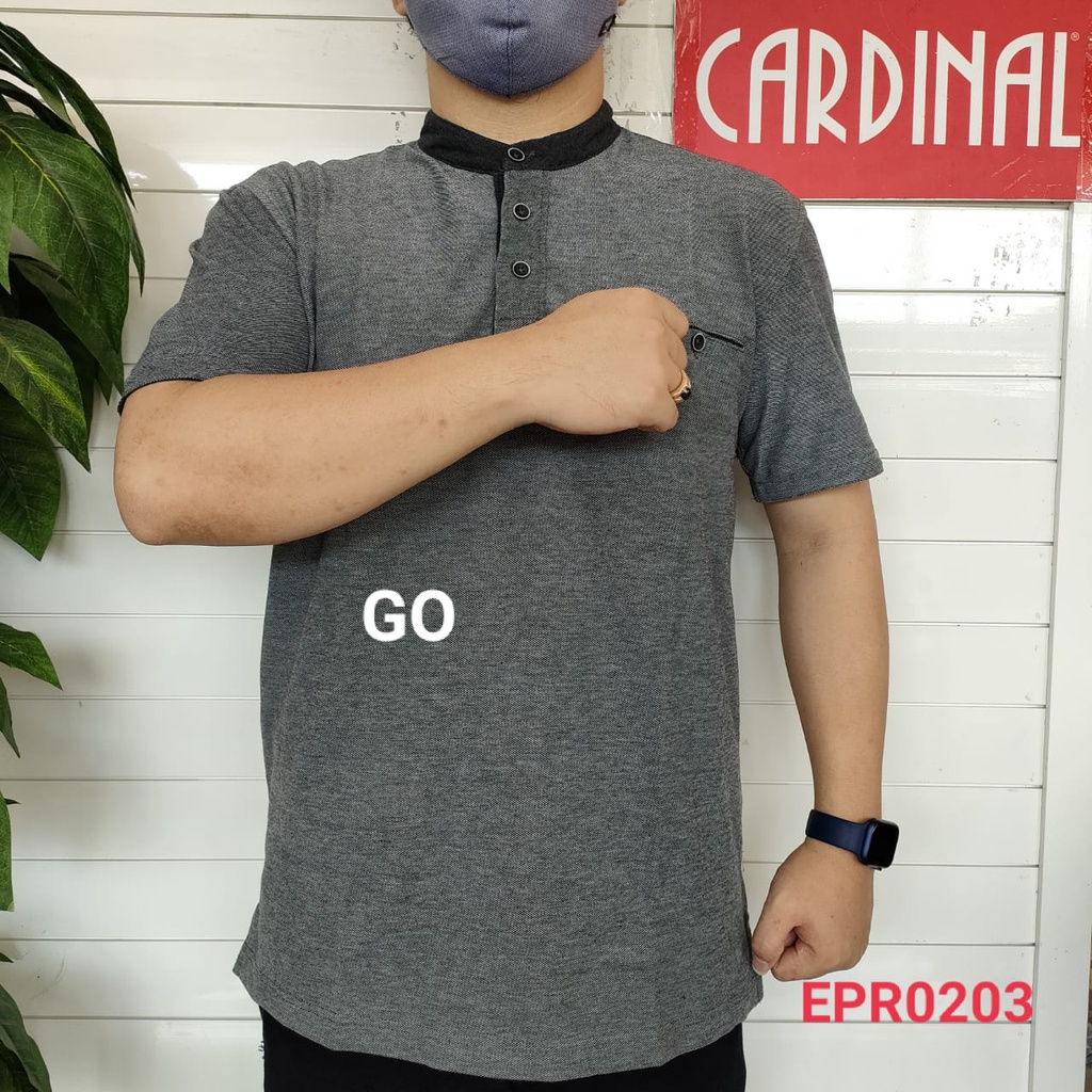 gof KPY CARDINAL KAOS KRAH BULAT POLO Cowok Kaos Pria Lengan Pendek Pakaian Laki Laki Dewasa Distro Original