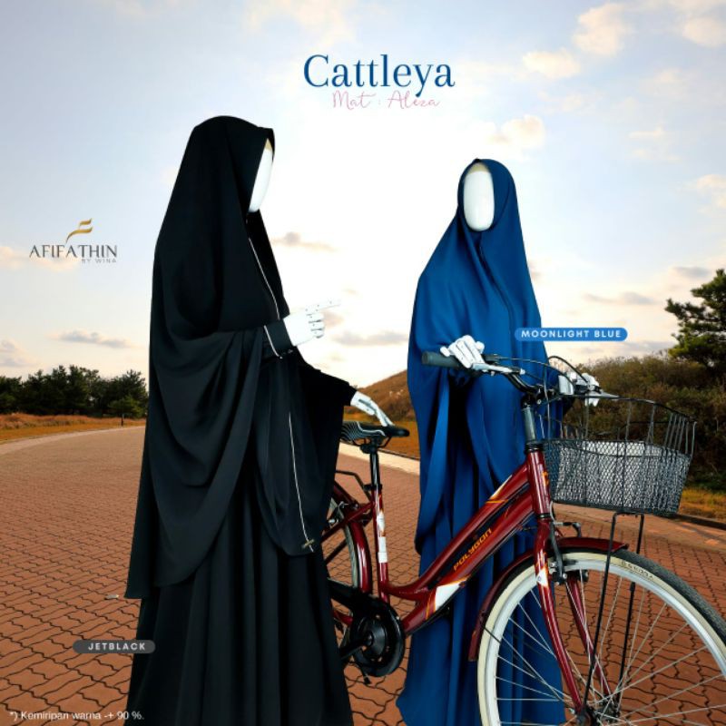 Gamis set Cattleya by Afifathin