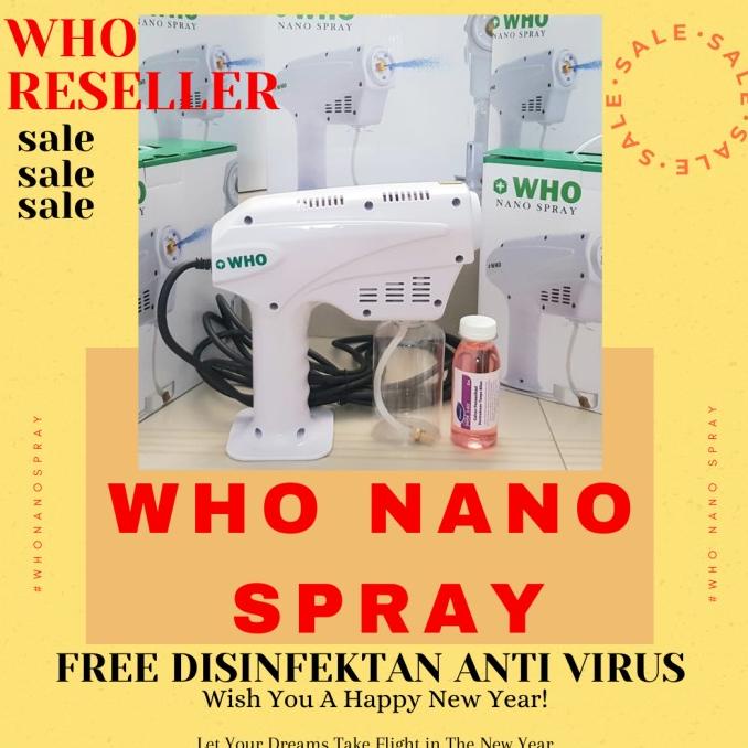 Who Nano Spray Gun Desinfectant