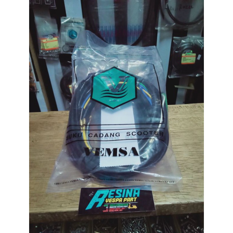 kabel body vespa super sprint merk VEMSA kualitas terjamin dan tebal