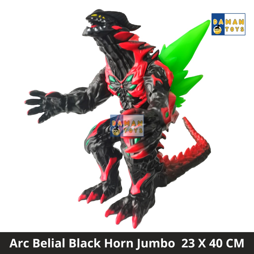 Red Belial Jumbo Action Figure Godzilla Monster Ultraman Kaiju, Mainan Anak Laki laki