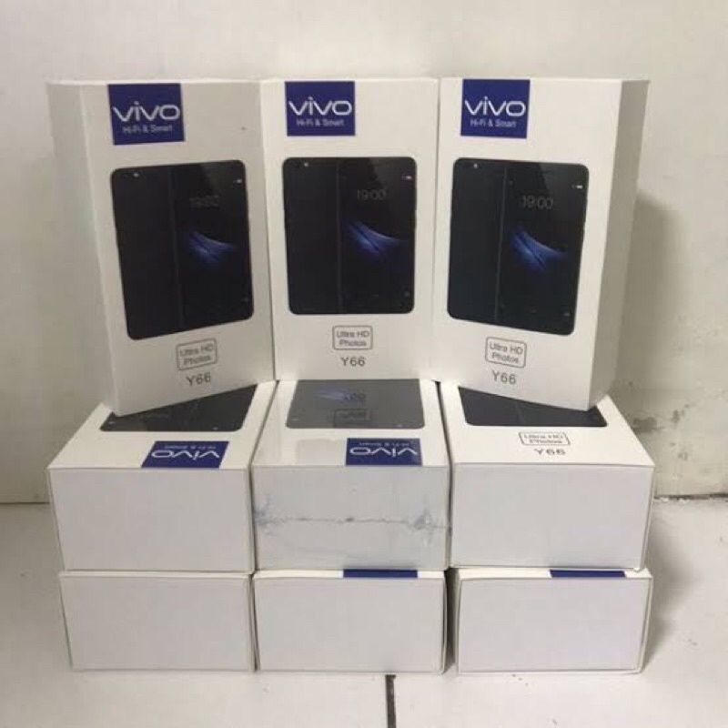 Hp VIVO Y66 ORi RAM 4/64GB [Dual Sim Li-Po 4100mAh+Layar 5,5inci+12MP] BARU FULSET GARANSI 1TAHUN