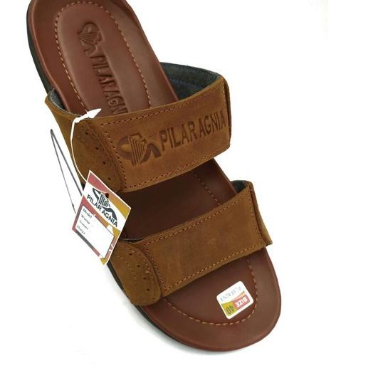 ♥BRAND♥ SANDAL KULIT ORI, SANDAL KULIT PRIA, SANDAL KULIT TERBARU, SANDAL KULIT SLOP, SANDAL KULIT T