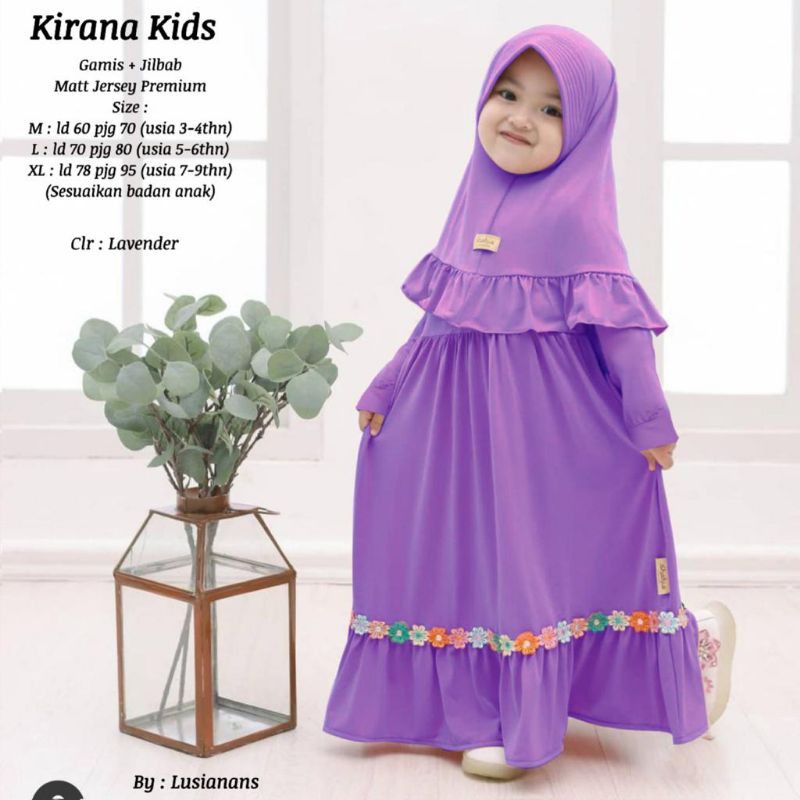 Kirana Kids Gamis Anak