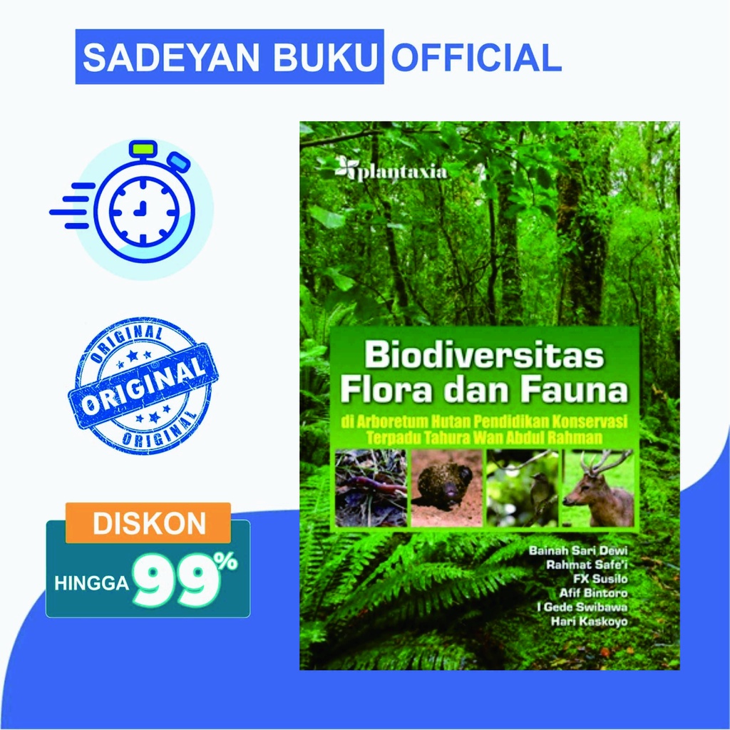 Jual Biodiversitas Flora Dan Fauna Tahura Wan Abas Rachman - Plantaxia ...