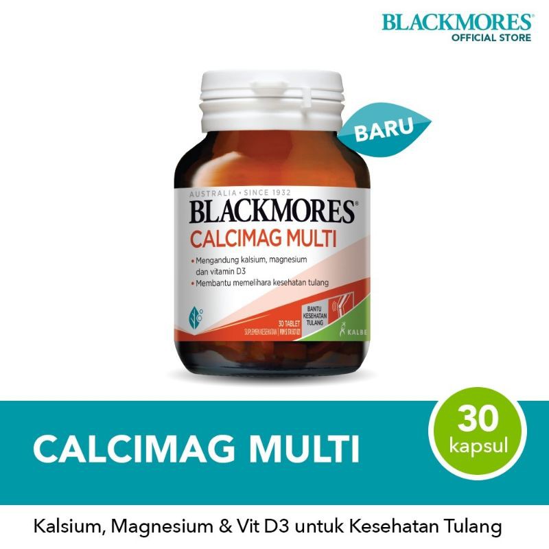 BLACKMORES Calcimag Multi 30 60 tablet Free Multivitamins 60