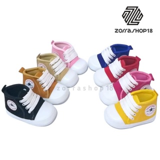 zorra - sepatu bayi unisex / baby shoes - prewalker cnv1801 Terlaris