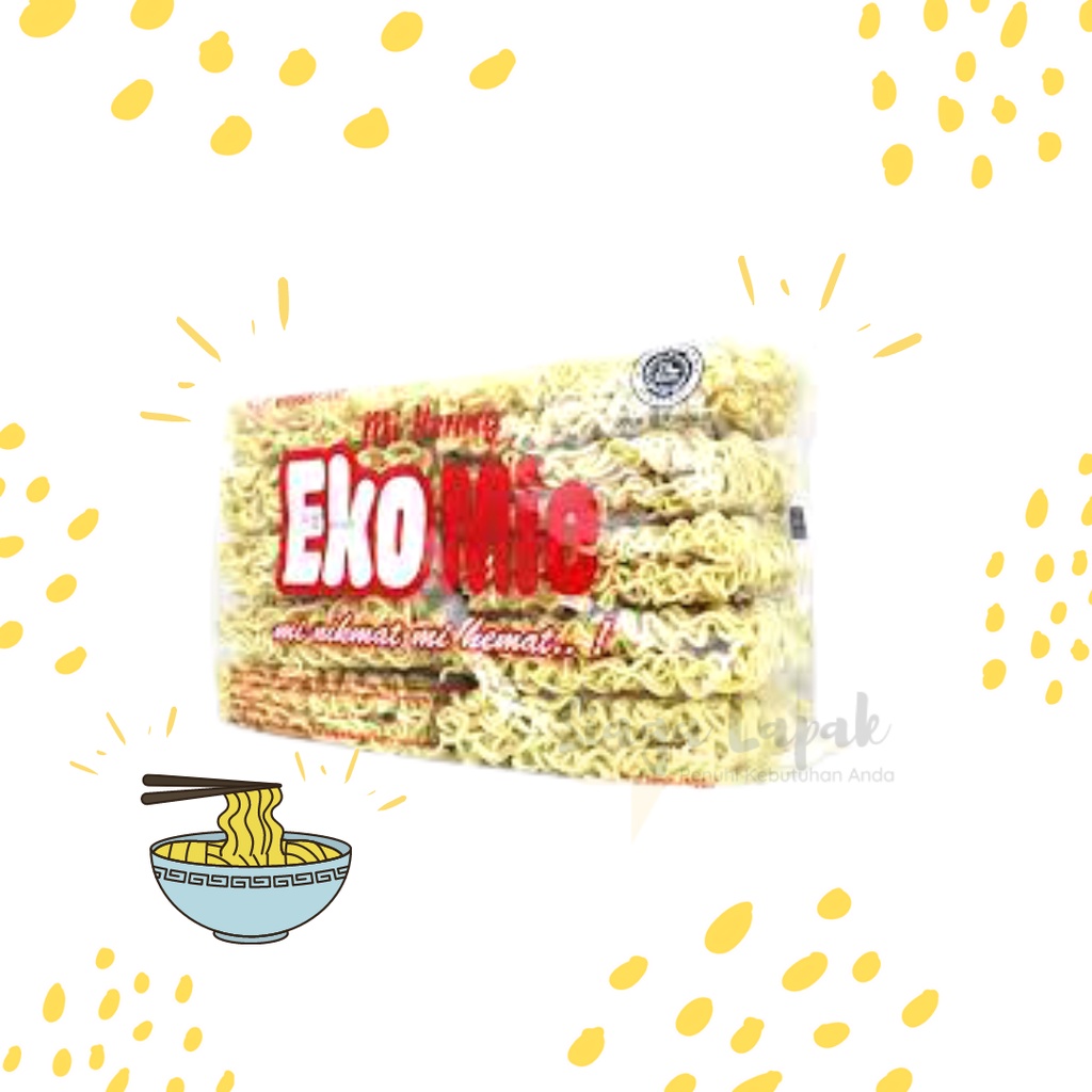 Mie Kering Ekomie isi 10 pc 600 gr