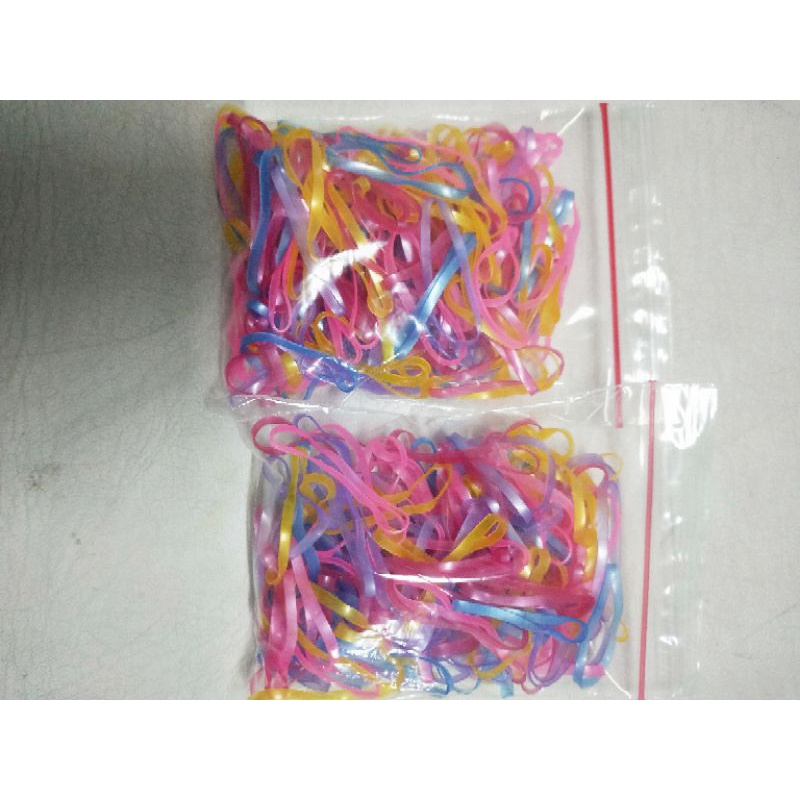 

Karet Ikat Rambut/ Karet Jepang Karet Rambut Isi 150 Pcs