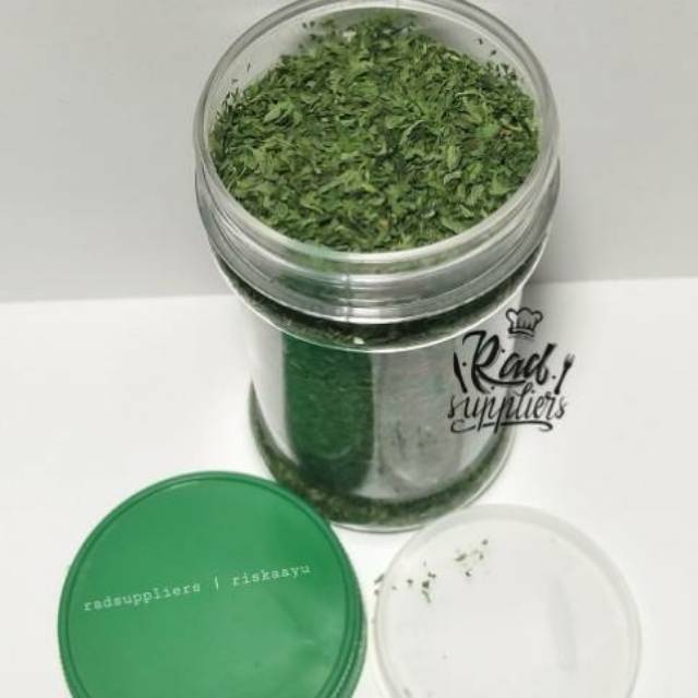 

Parsley kemasan botol 15gram, kemasan Praktis, Best Seller