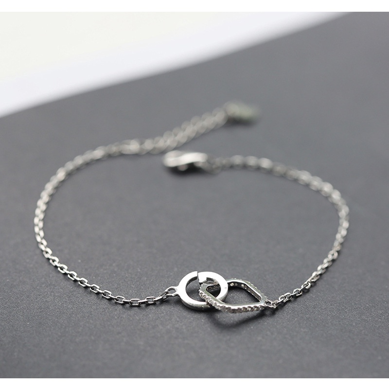 Gelang GL27 Tembaga Lapis S925 Premium Fashion Wanita Gelang Unik Lucu Keren Bagus Banget /Deluna/ BS