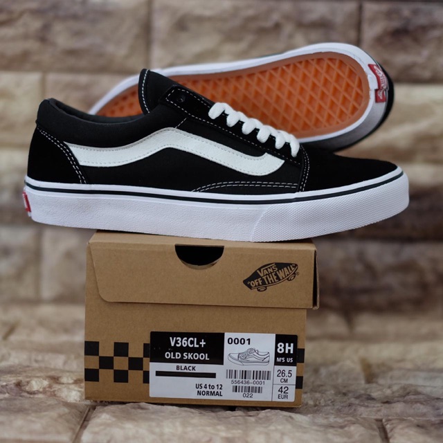 VANS OLDSKOOL BLACK WHITE JAPAN MARKET ORIGINALL | Shopee