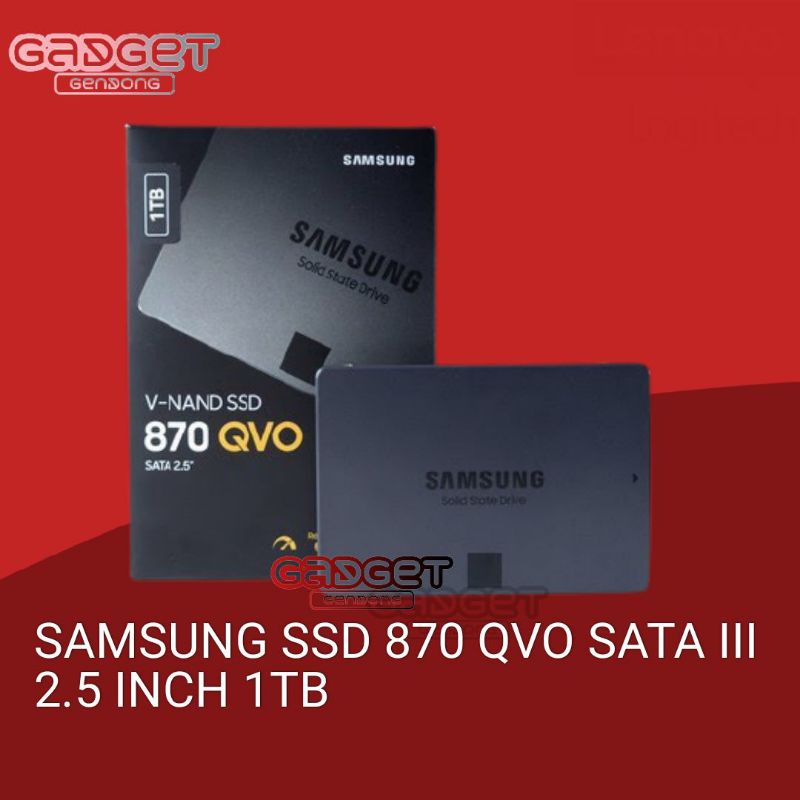 Samsung SSD 870 QVO Sata III 2.5&quot; Internal SSD 250GB/500GB/1TB/2TB/4TB