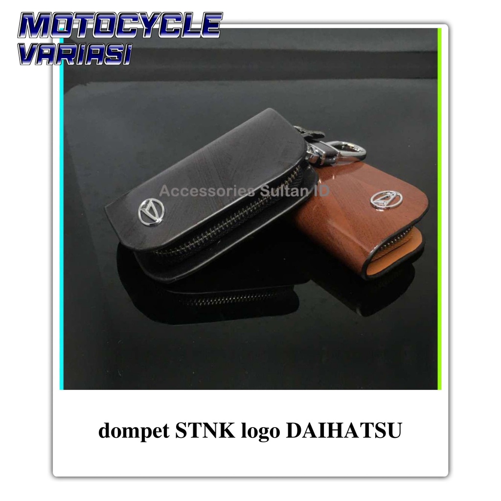 gantungan kunci dompet STNK logo DAIHATSU XENIA GRAND MAX SIRION