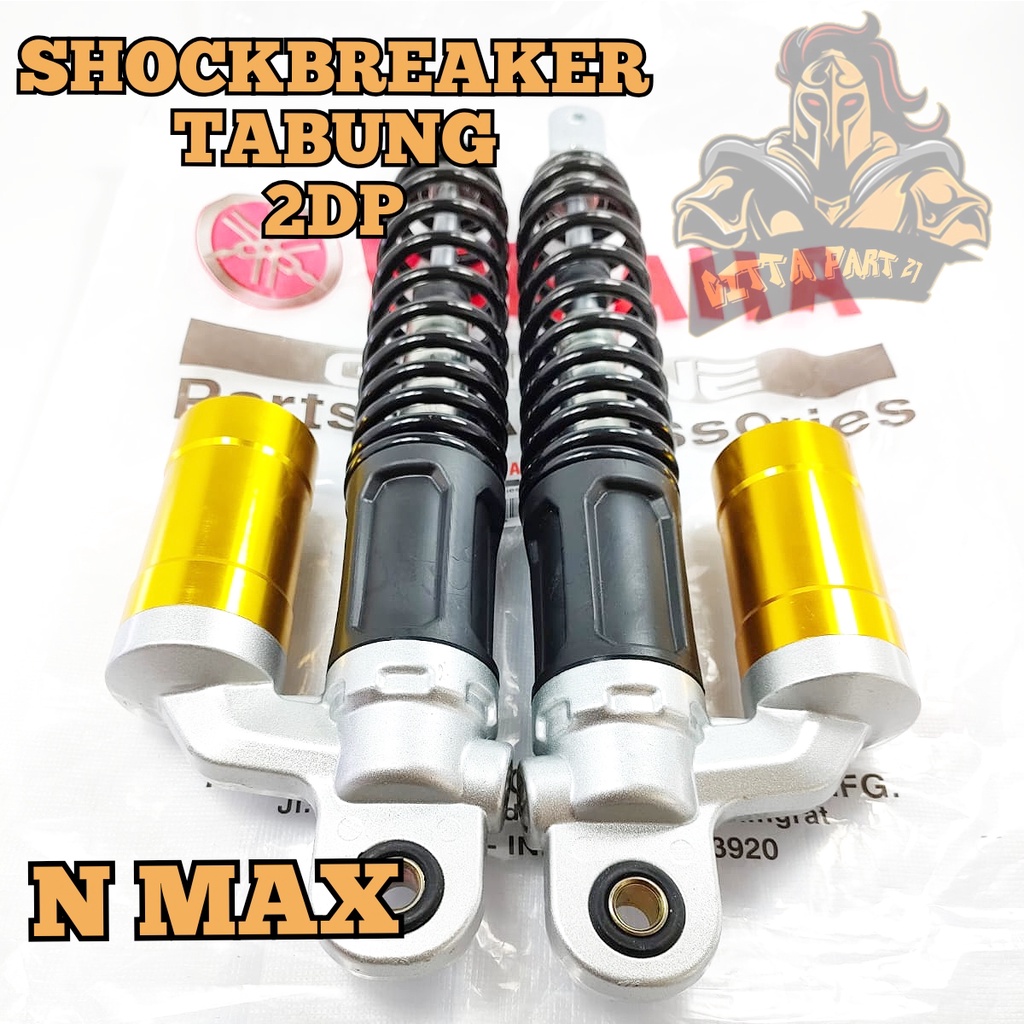 SHOCKBREAKER SHOCK BELAKANG TABUNG YAMAHA NMAX KUALITAS ASLI ORIGINAL YAMAHA YGP PRESISI SEIMBANG AWET DAN DIJAMIN MANTAP N MAX 155 N MAX NMAX 155