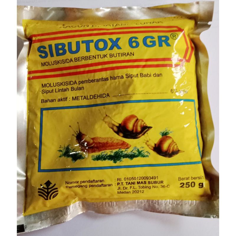 Racun Keong / Siput SIBUTOX kemasan 250 gr