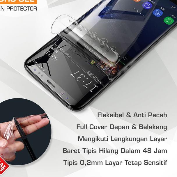 Terbaik HYDRO GEL SCREEN PROTECTOR SAMSUNG A50 GUARD BUKAN