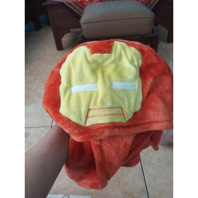 SELIMUT BAYI NEWBORN MINISO IRONMAN