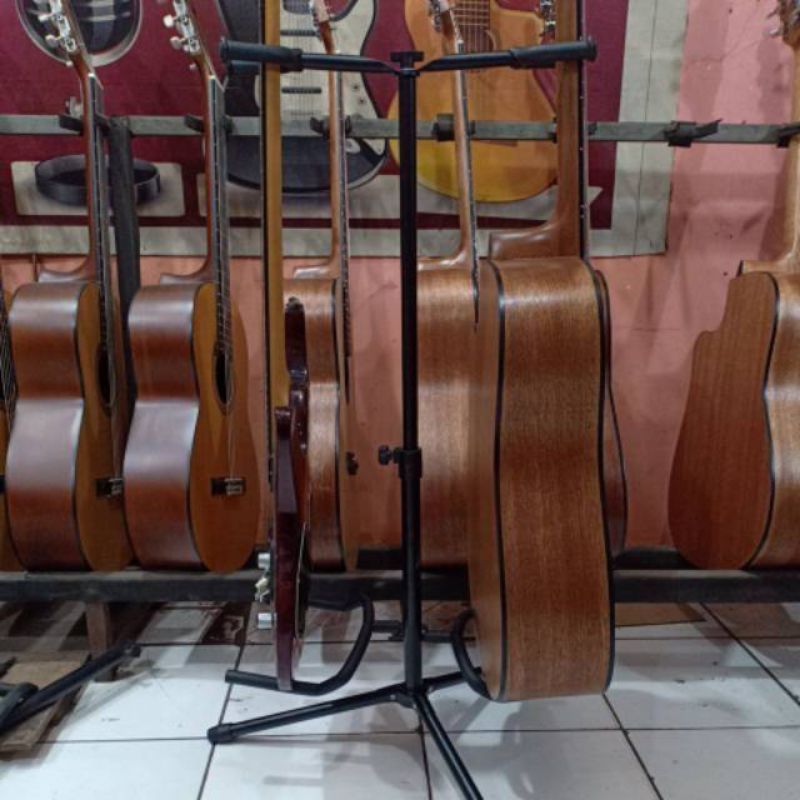 STAND GITAR &amp; BASS - STAND GUITAR DOUBLE - STAND ISI 2 - STAND BESI ORIGINAL