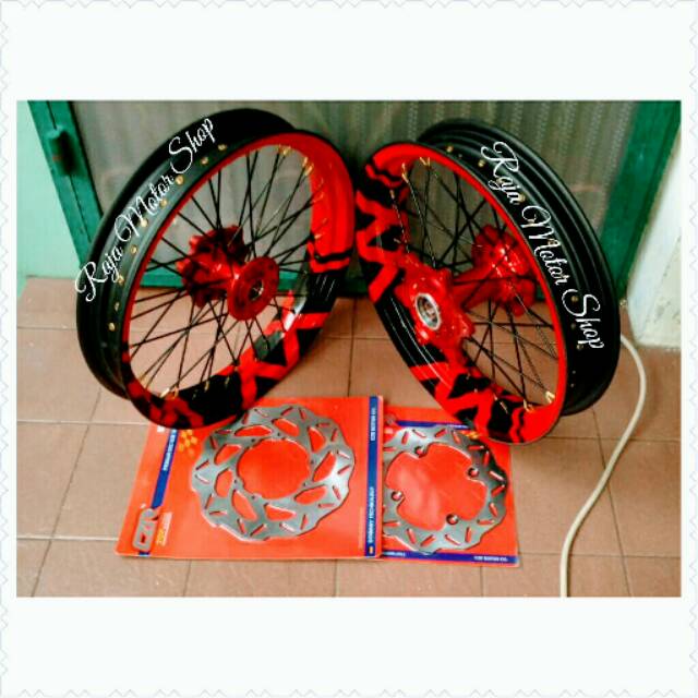 Velg Sprint Xd costum SuperMoto set Honda CRF 150L ring 17 x 250/300 original xd