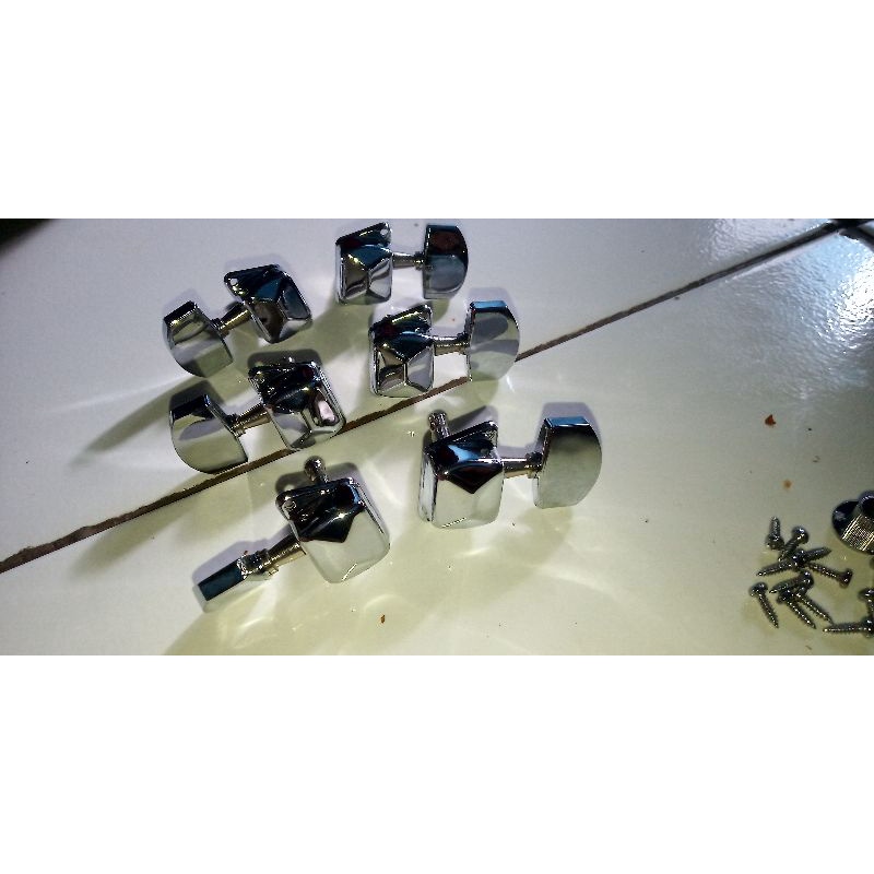 Dryer Putaran Gitar Tuning Peg Akustik stainless