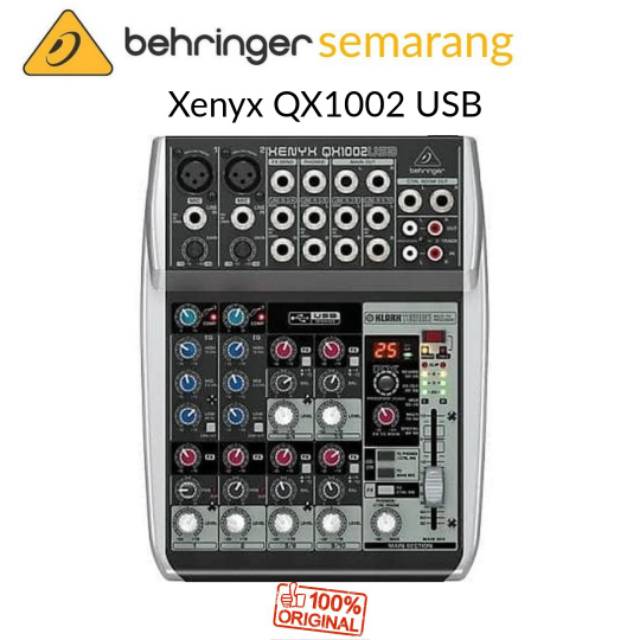 Jual Behringer Xenyx Qx Usb Qx Usb Qx Usb Mixer Audio Usb With Soundcard