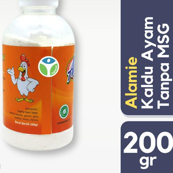 

❅ Alamie - Kaldu Ayam 200gr - Tanpa MSG ✲
