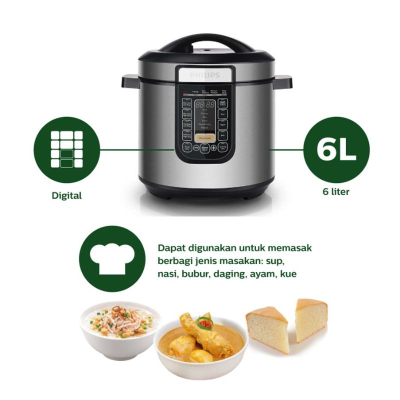 Philips pressure cooker hd2137 All in one cooker