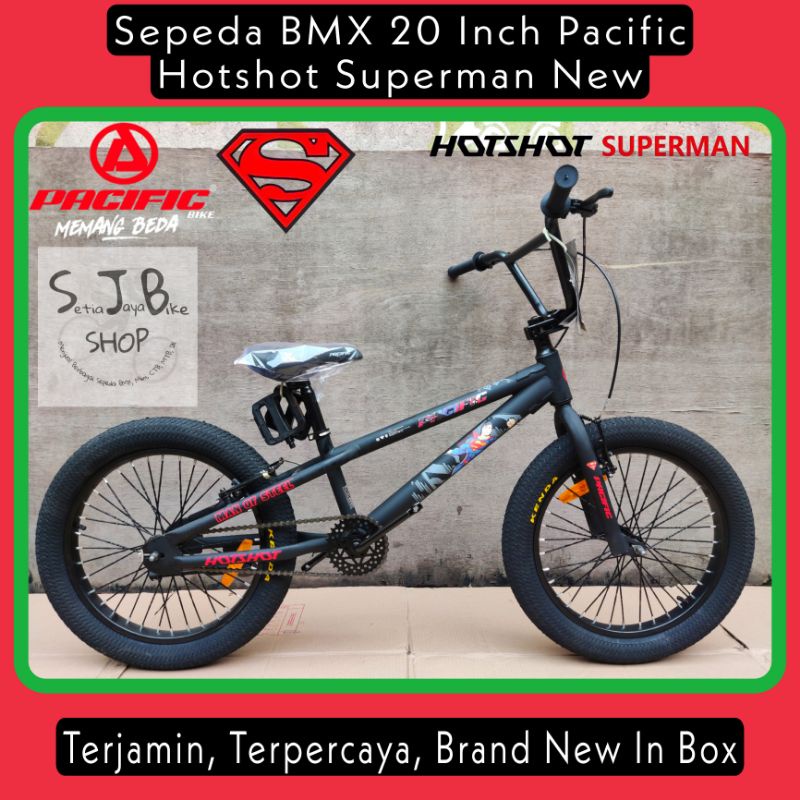 Sepeda BMX 20 Inch PACIFIC HOTSHOT SUPERMAN New Steel Ban Jumbo