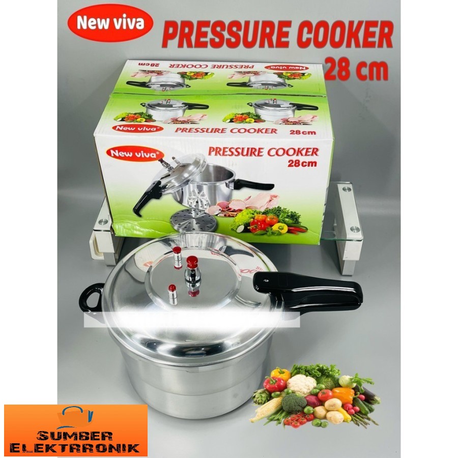 Paling Laku Panci Presto NEW VIVA Preasure Cooker - 12 L