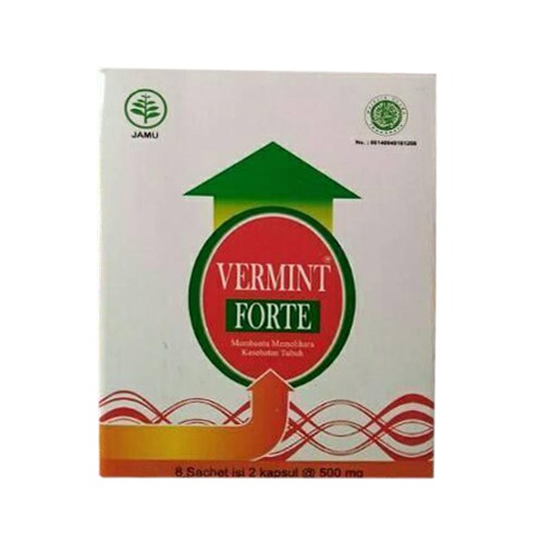 Vermint Forte 16 Kps - Obat Pereda Demam