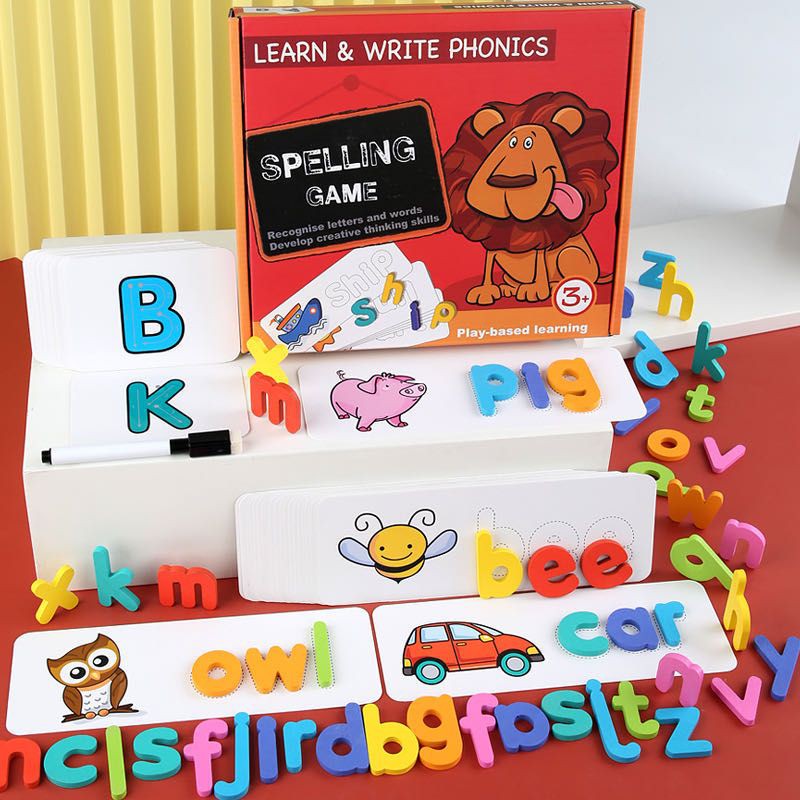 [BISA COD]spelling game 3in1 edukasi anak