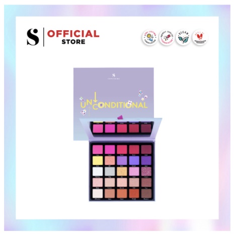 ❤️ Cloudy ❤️ Somethinc Unstopable / Somethinc Unbreakable / Somethinc Unconditional Eyeshadow Palette / Somethinc Eyeshadow Pallete Original 100%