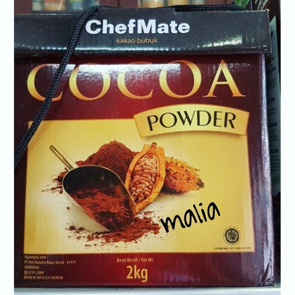 

chefmate cocoa powder / bubuk cacao coklat cokelat 100gr