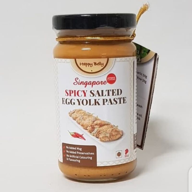 

spicy salted egg yolk paste