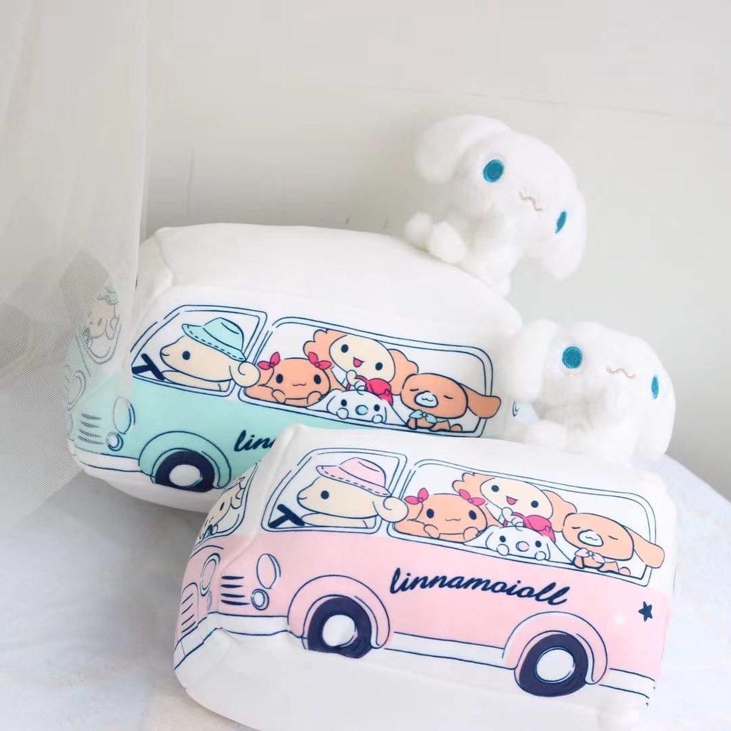 Boneka Bus Cinnamoroll bahan Plush