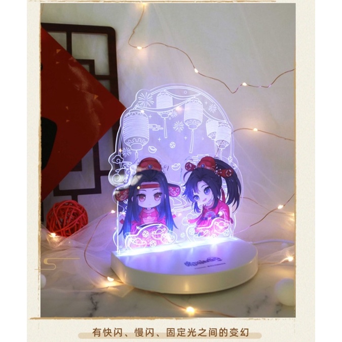 MDZS x Nanmanshe Acrylic LED Standee Wangxian