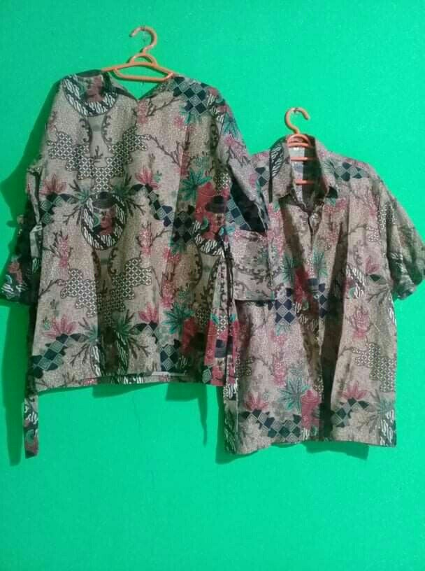 Maura Couple - Sania Ruffle Batik Couple Ori Ndoro Jowi Dnt Garansi Termurah Shopee -