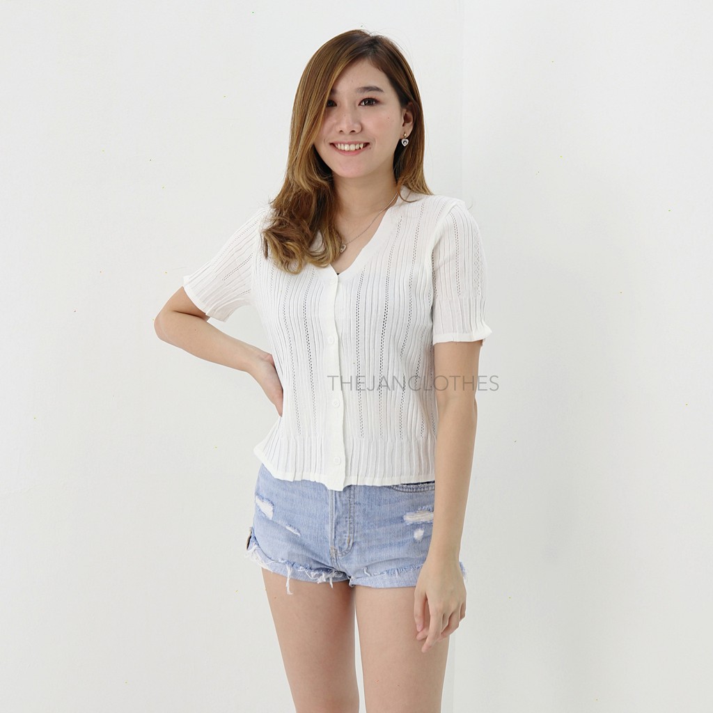 Veline knit top -Thejanclothes