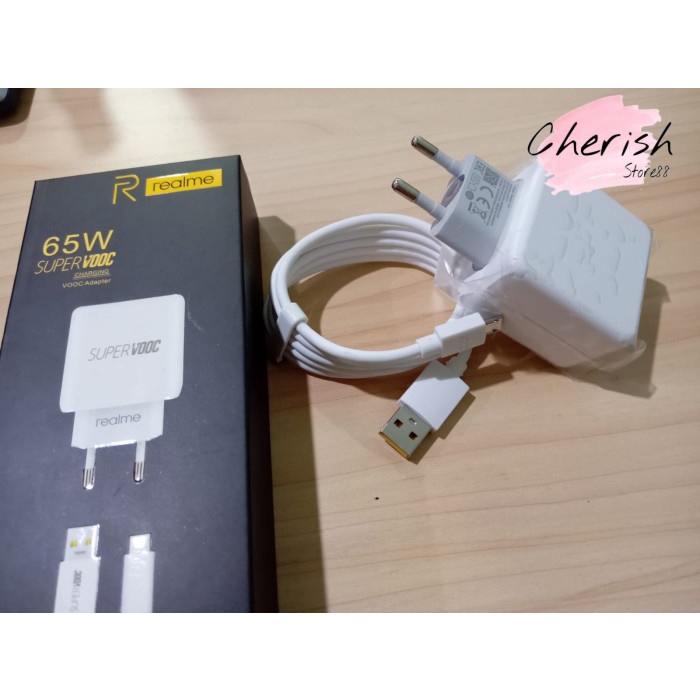 CHARGER REALME R17 65W CASAN HP SUPER VOOC TRAVEL CHARGER HANDPHONE