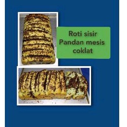 

Roti sisir pandan coklat mesis. Enak halal higienis