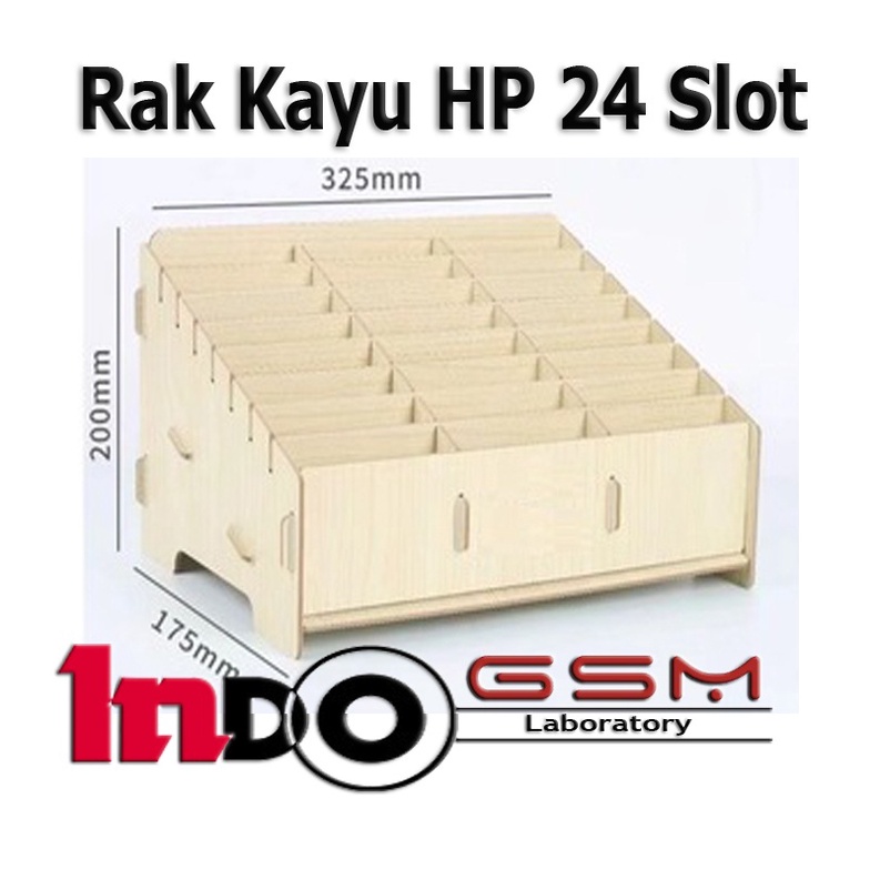 Jual Rak HP Service / RAK HP 24 SLOT TEMPAT HENPONE / 24 Slot Kotak ...