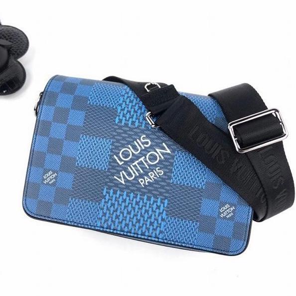 TAS SELEMPANG MESSENGER BAG PRIA LV STUDIO MIRROR