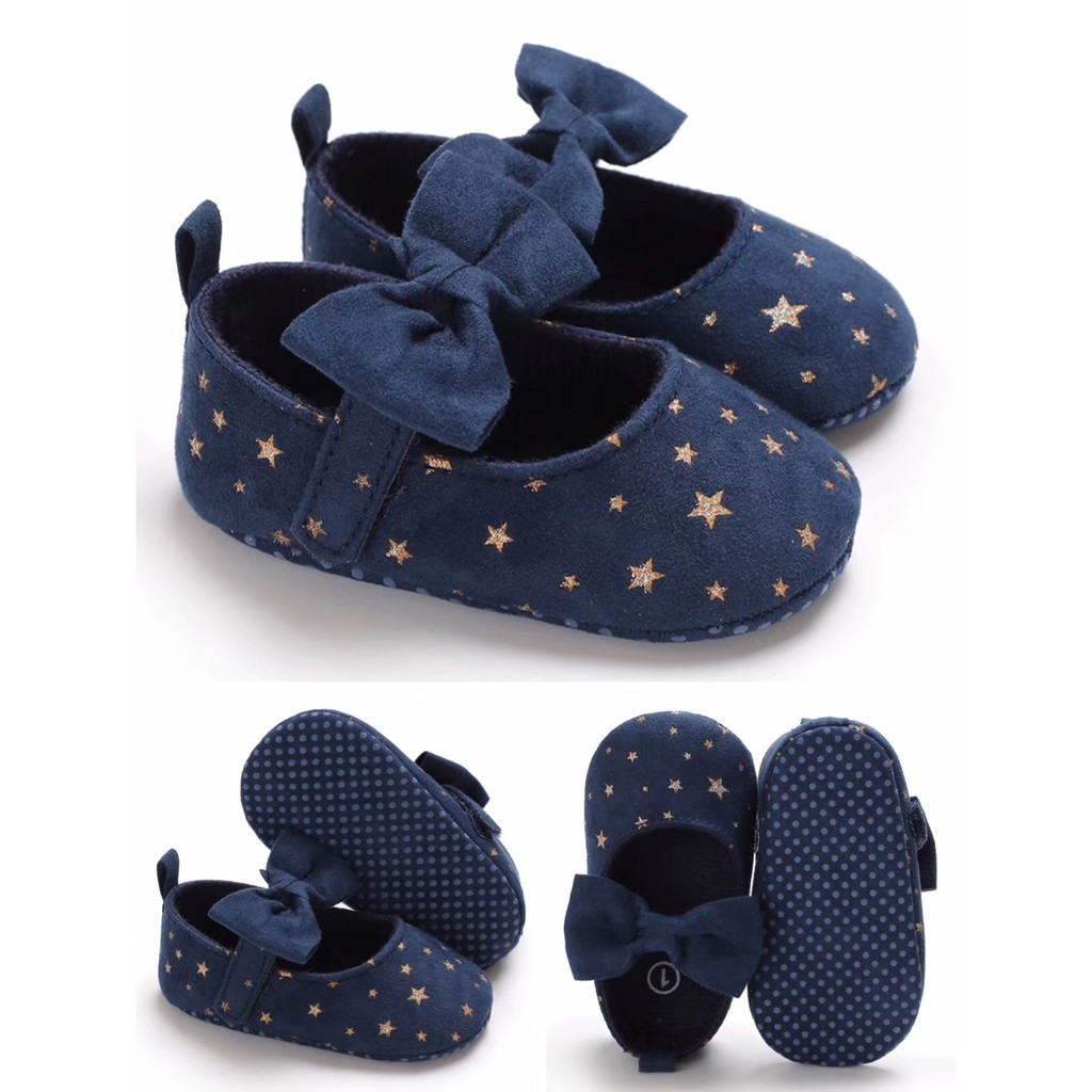 LittleAaron B190 STAR Sepatu prewalker bayi dan anak perempuan newborn 3-18 bulan Sport Termurah Sendal Bayi Anak Cewek Cowok