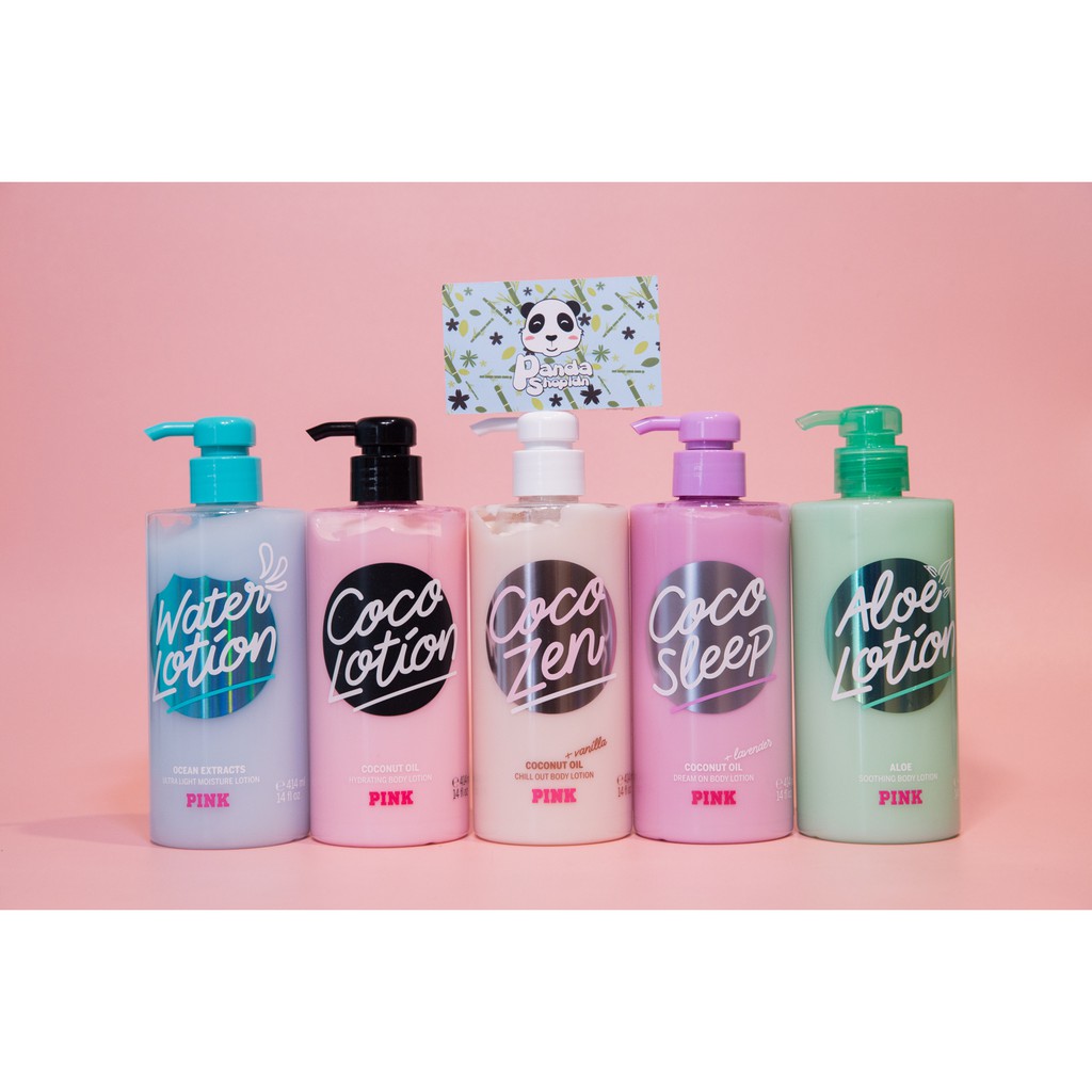 Victoria's Secret PINK Body Lotion Coco Series Shopee Indonesia