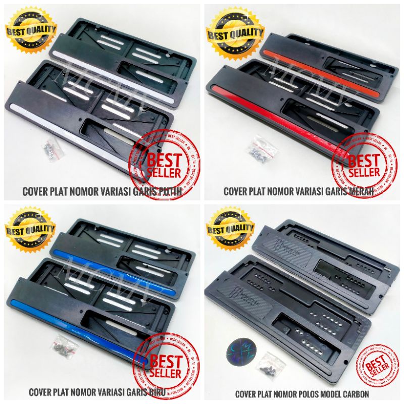 [BEST SELLER] COVER DUDUKAN PLAT NOMOR MOTOR UNIVERSAL model ori Honda / Tatakan tempat plat nomor motor honda