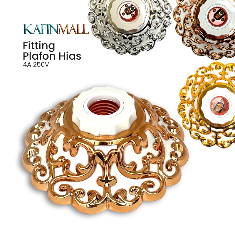 fitting lampu plafon/fitting hias/fitting lampu plafon hias/fitting lampu hias