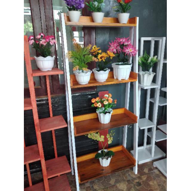 Jual RAK BUNGA / RAK POT BUNGA INDOOR / RAK TANAMAN 6 SUSUN / RAK